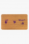 Off-White BROWN Door mat with logo