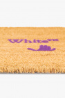 Off-White BROWN Door mat with logo