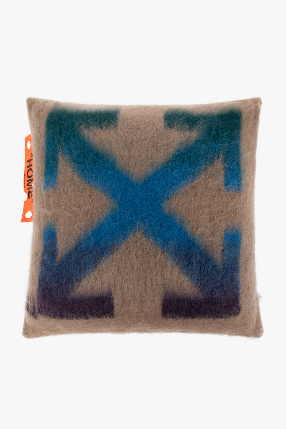 Off-White Cushion with Arrows motif
