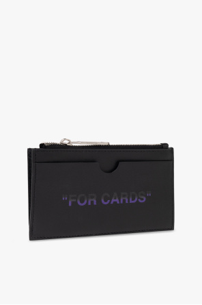 Off-White Card case with logo