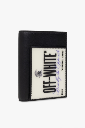 Off-White BLACK Wallet with logo