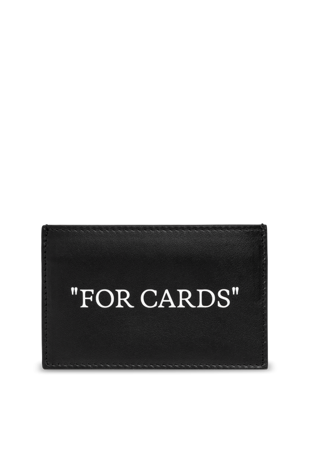 Leather card holder od Off-White
