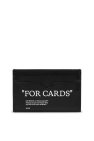 Off-White Leather card holder