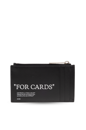 Off-White Leather card case