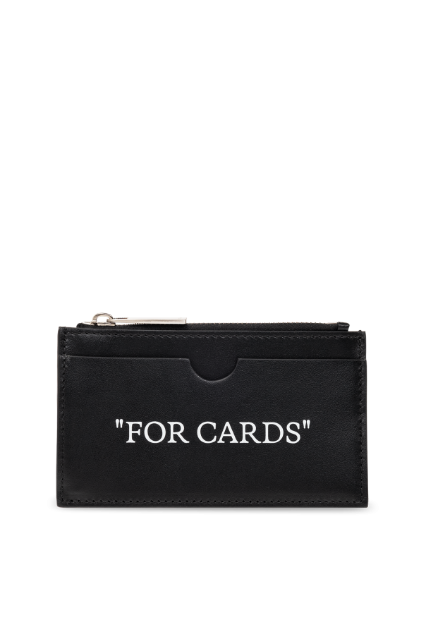 Leather card holder od Off-White