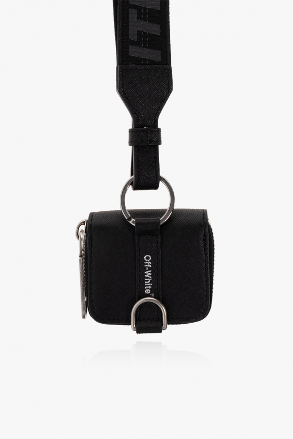 Off-White AirPods Pro case with strap