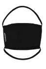 Off-White carre meshed masque face mask zero black mens