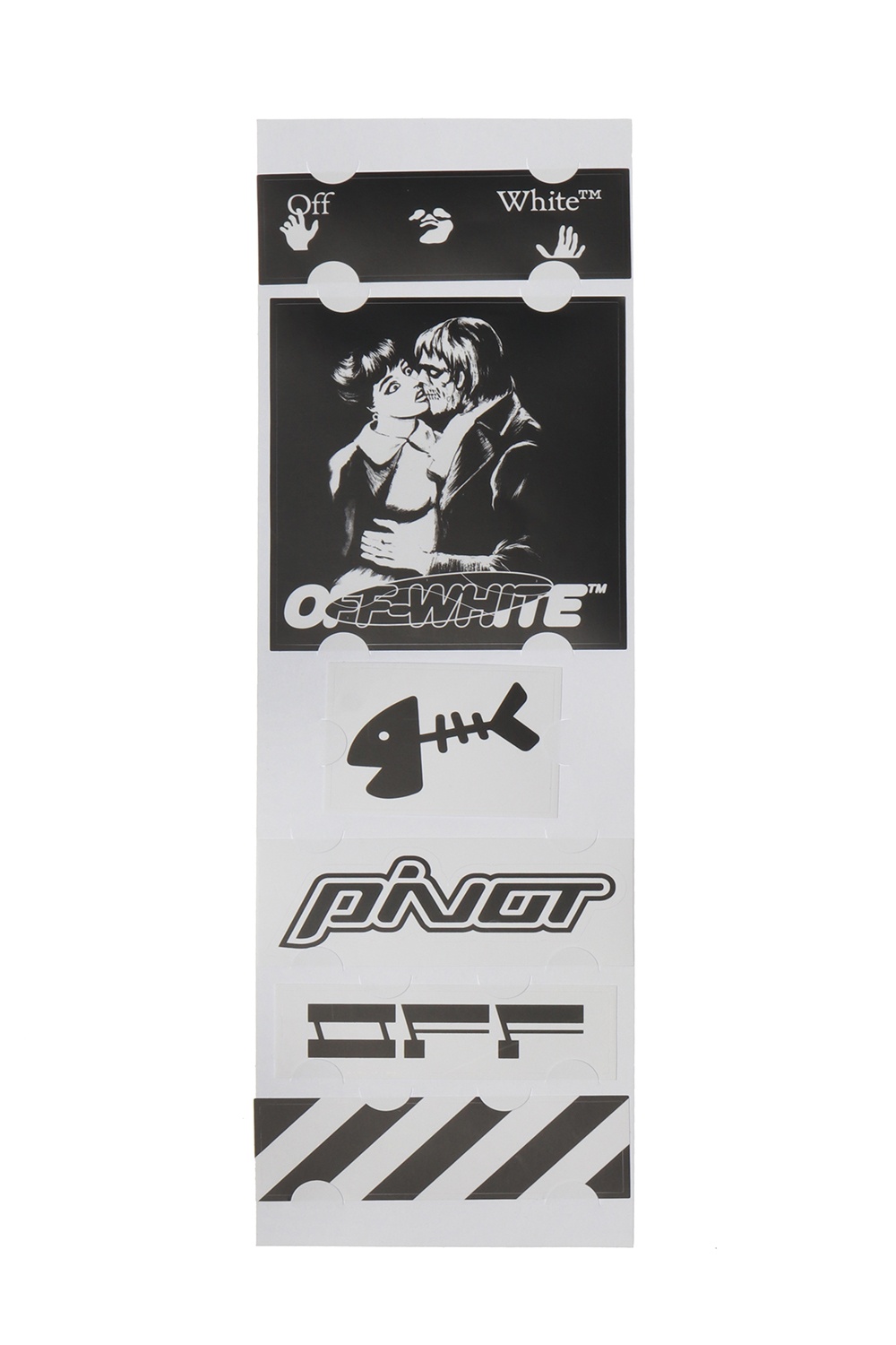 Off-White Set of logo stickers