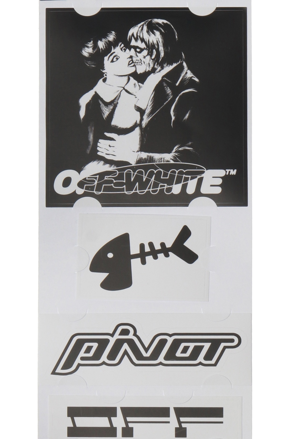 Off-White Set of logo stickers