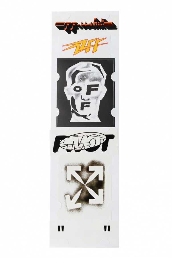 Off-White Set of logo stickers