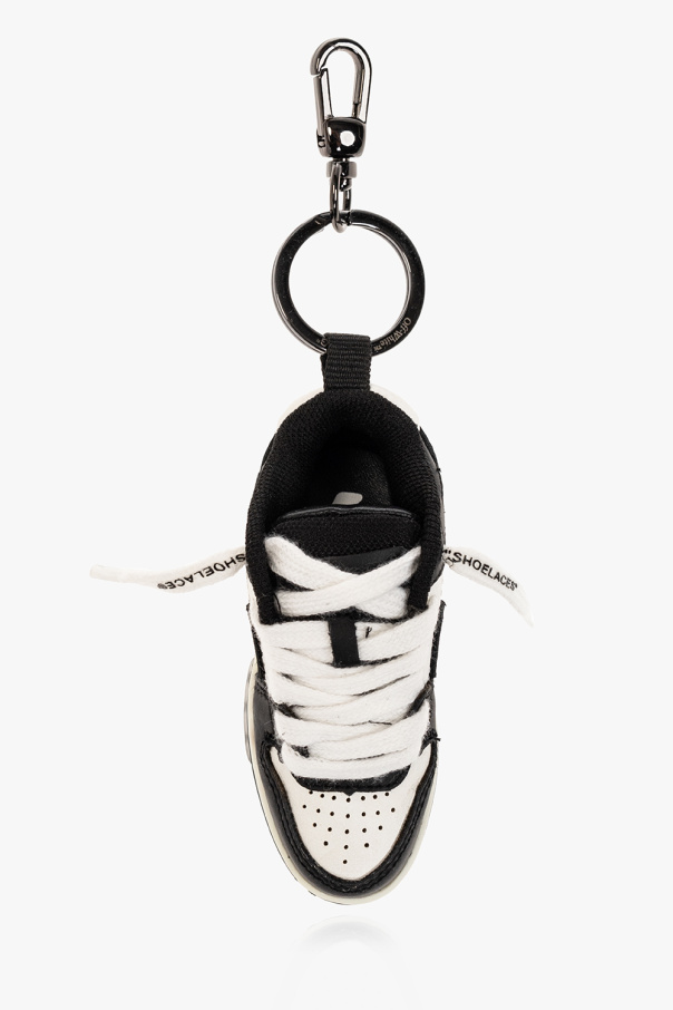 Off-White Keyring with ‘Out Of Office’ sneaker