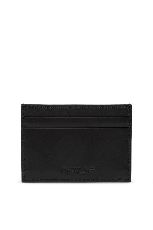Off-White Leder-Kartenetui