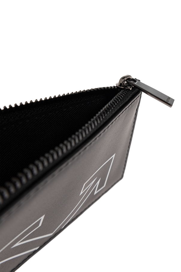 Off-White Leder-Kartenetui