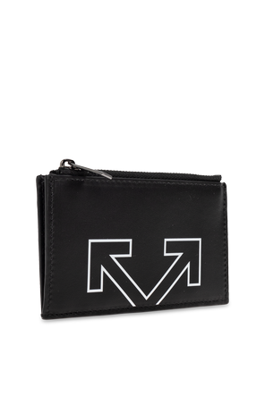 Off-White Leder-Kartenetui