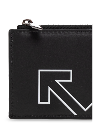 Off-White Leder-Kartenetui