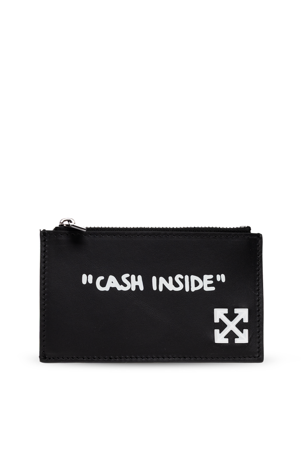Leather card holder od Off-White