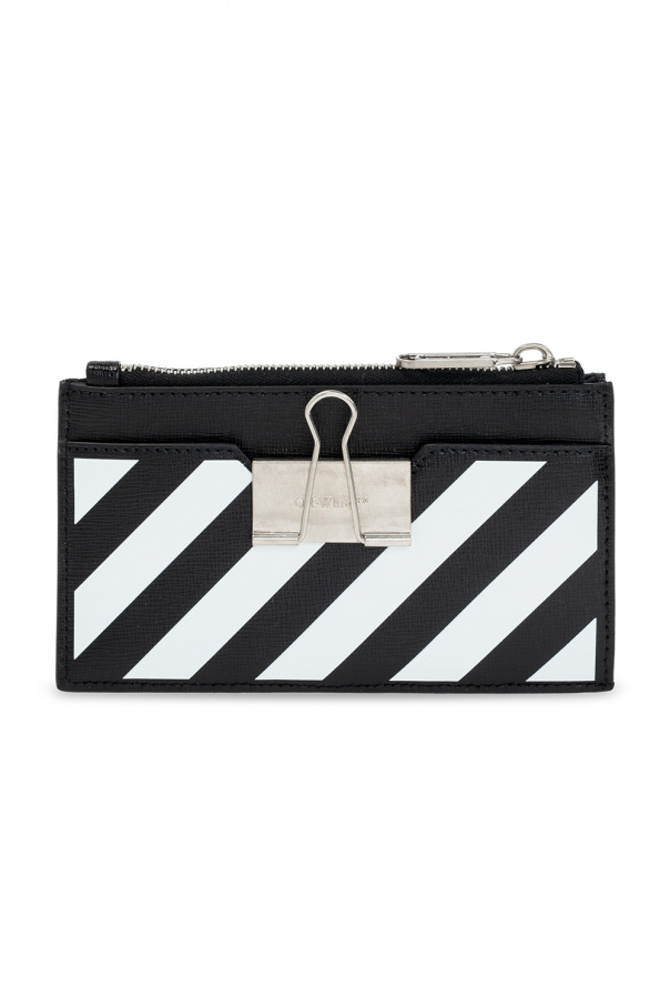 Off-White Leather card case