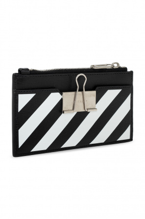 Off-White Leather card case