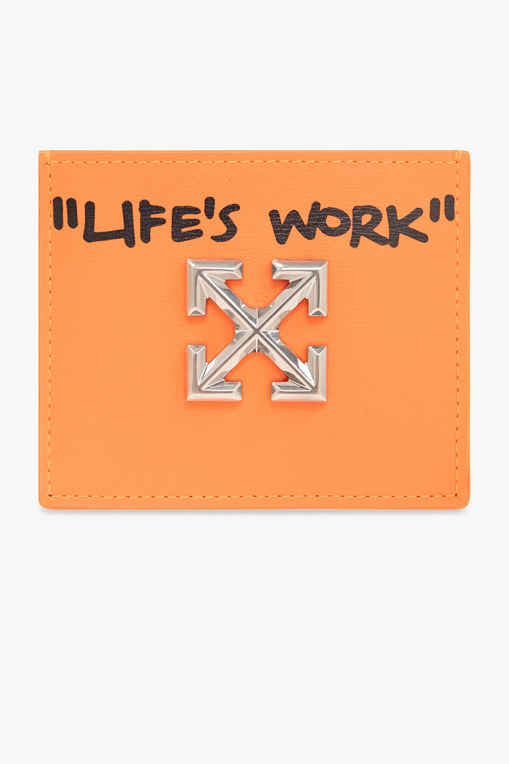 Off-White Leather card holder