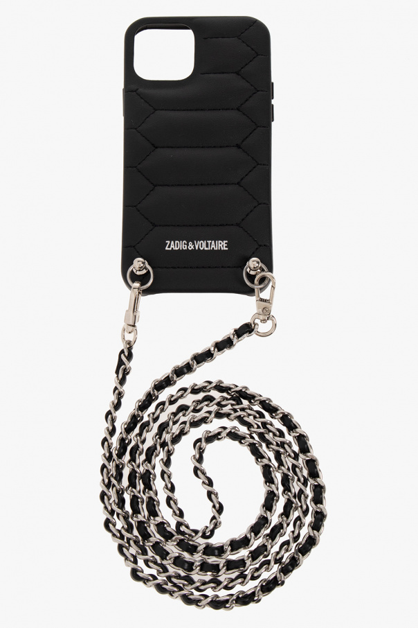 Zadig & Voltaire iPhone 12 case on chain