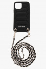 Zadig & Voltaire BLACK iPhone 12 case on chain