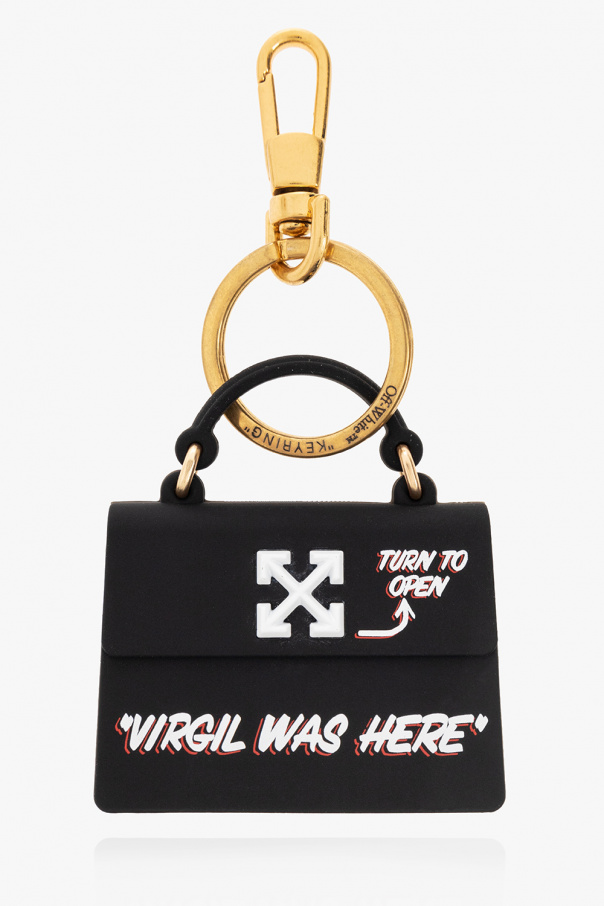 Off-White Keyring with micro bag