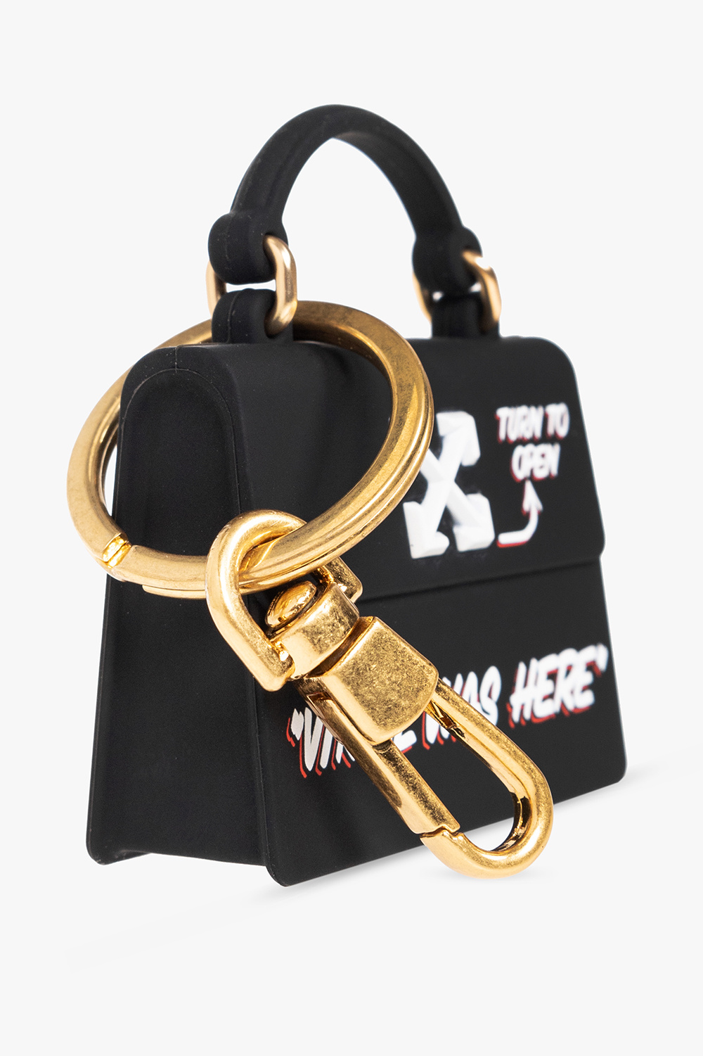 Off-White black embellished tote