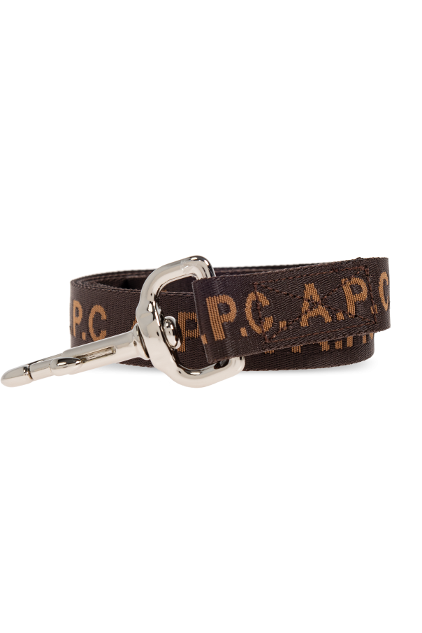 Dog leash with logo od A.P.C.
