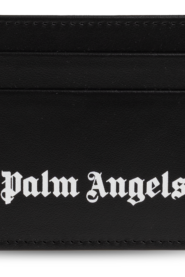 Palm Angels Leather case with logo