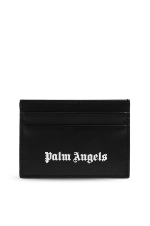 Leather case with logo