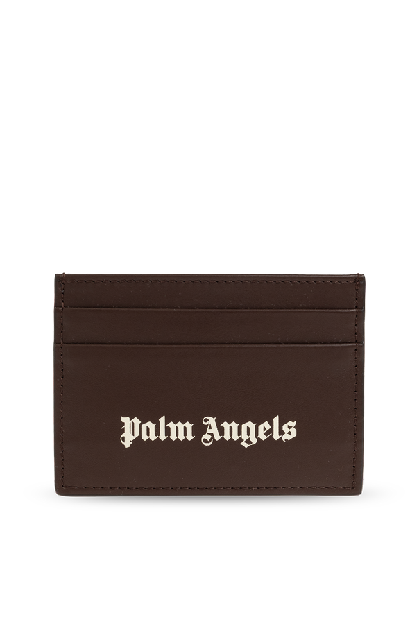 Leather case with logo od Palm Angels