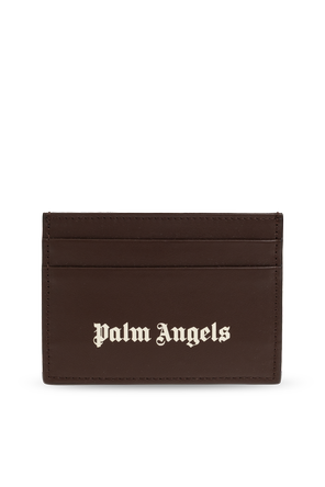 Leather case with logo