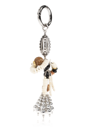 Keychain with colorful pendants