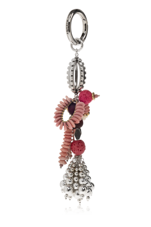 Keychain with colorful pendants