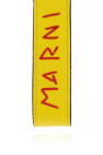 Marni YELLOW Keyring with logo
