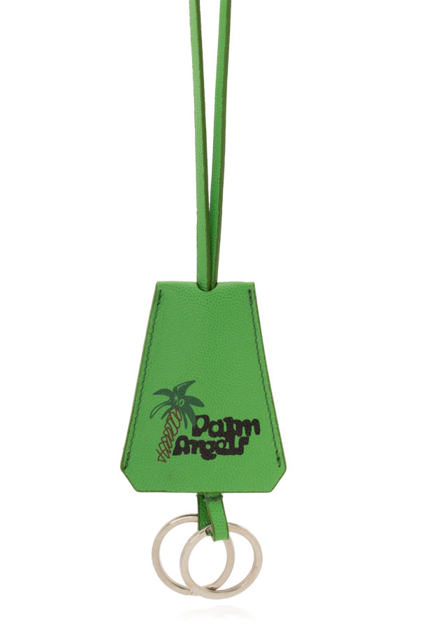 Palm Angels Logo-printed key holder