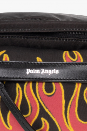 Palm Angels mini keyhole pebble-texture crossbody bag