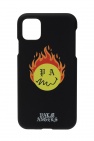 Palm Angels BLACK Branded iPhone 11 case