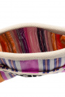 Isabel Marant MULTICOLOUR ‘Powden’ clutch with logo