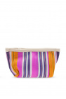 Isabel Marant MULTICOLOUR ‘Powden’ clutch with logo