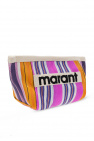 Isabel Marant MULTICOLOUR ‘Powden’ clutch with logo