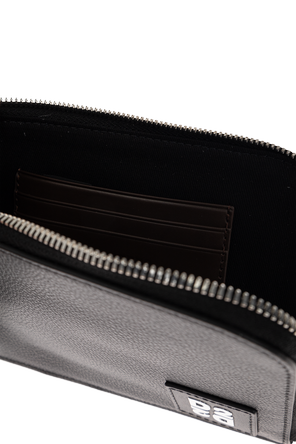 Dsquared2 Leather Pouch with Detachable Strap by Dsquared2