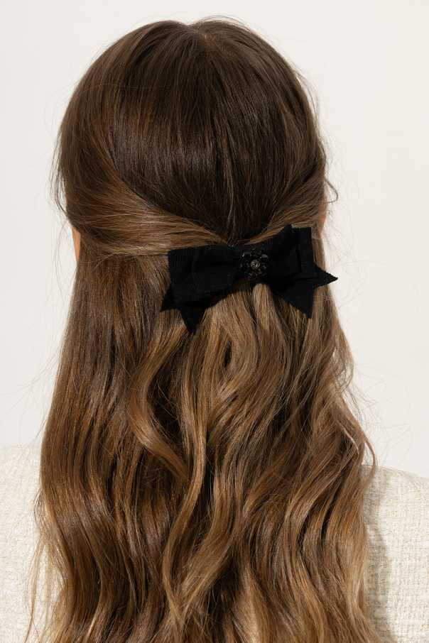 Erdem Hair clip with bow