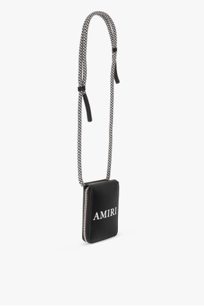 Amiri Strapped wallet with logo