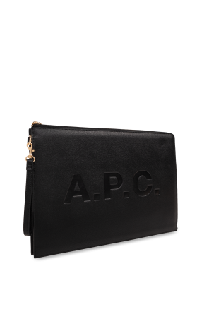 A.P.C. Briefcase with logo