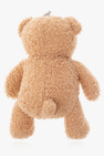 Palm Angels beige Teddy bear keyring
