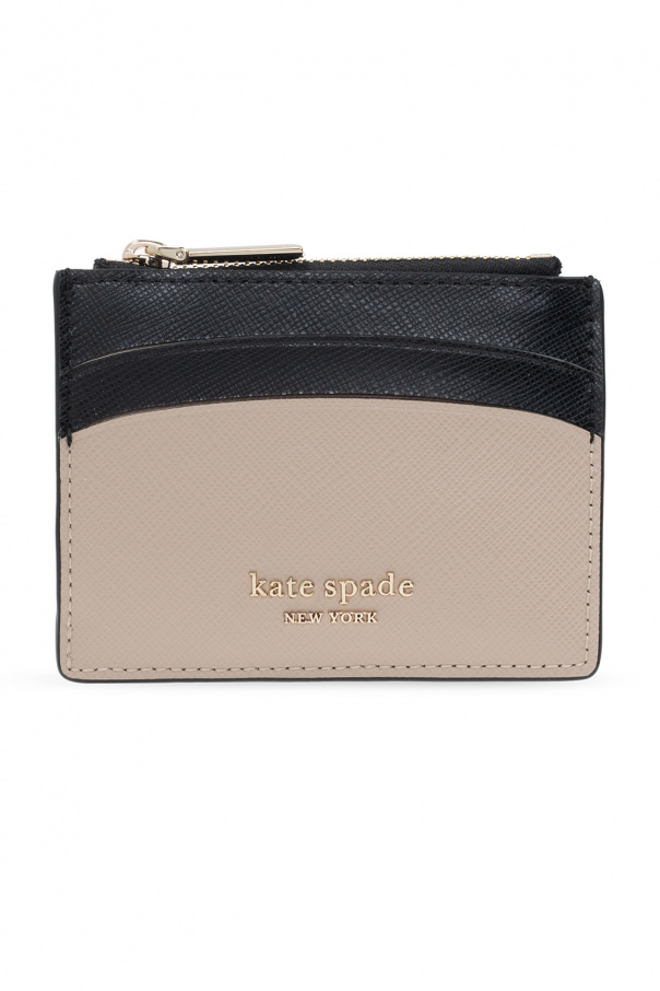 Black Leather card case Kate Spade - Vitkac Canada