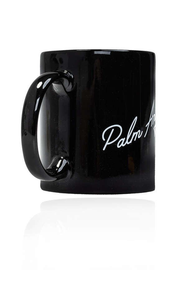 Palm Angels Ceramic mug with logo