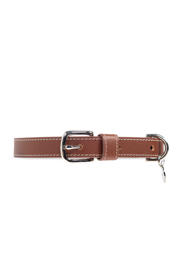 A.P.C. Leather dog collar