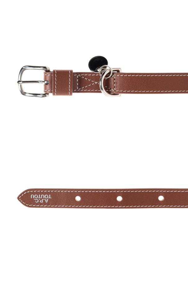 A.P.C. Leather dog collar